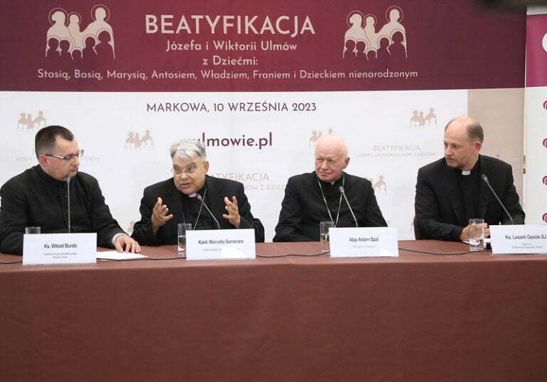 Cardinal Semeraro: The particular element of the beatification of the Ulmas is that an entire family is beatified on the path of martyrdom